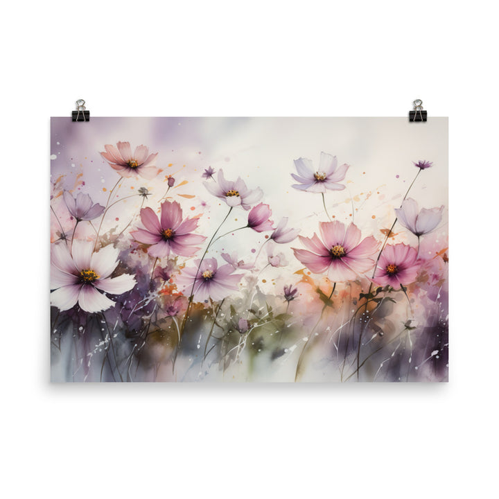 Whispering Cosmos photo paper poster - Posterfy.AI