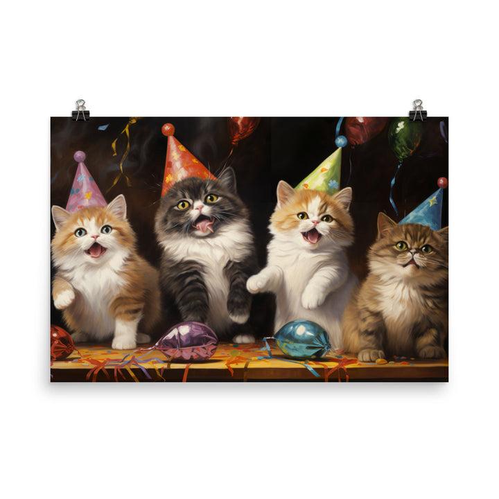 Exotic Shorthair Photo paper poster - PosterfyAI.com