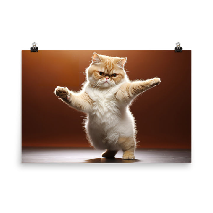 Exotic Shorthair Photo paper poster - PosterfyAI.com