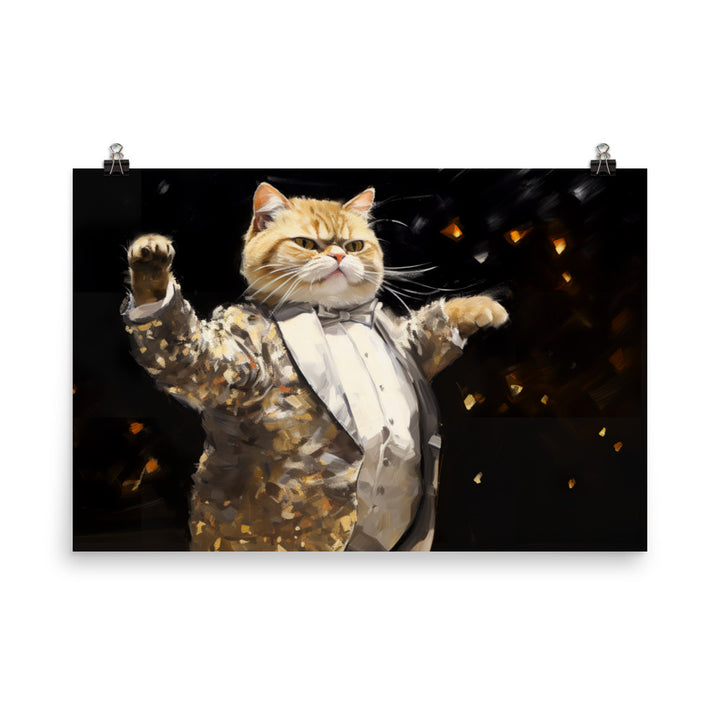 Exotic Shorthair Photo paper poster - PosterfyAI.com