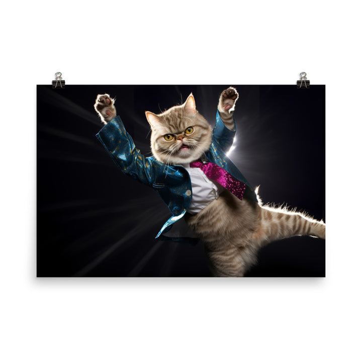 Exotic Shorthair Photo paper poster - PosterfyAI.com