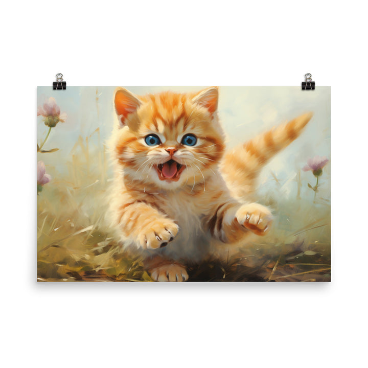 Exotic Shorthair Photo paper poster - PosterfyAI.com