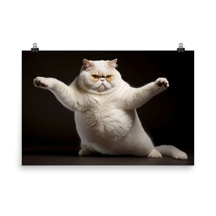 Exotic Shorthair Photo paper poster - PosterfyAI.com