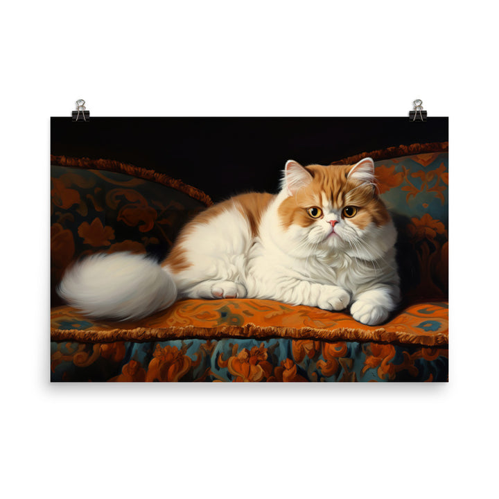 Exotic Shorthair Photo paper poster - PosterfyAI.com