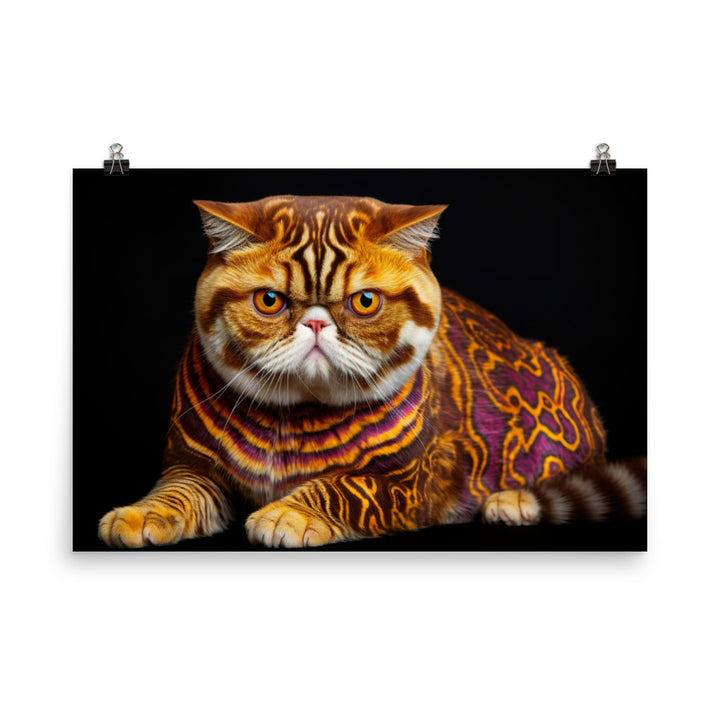 Exotic Shorthair Photo paper poster - PosterfyAI.com