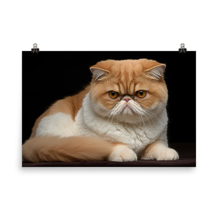 Exotic Shorthair Photo paper poster - PosterfyAI.com