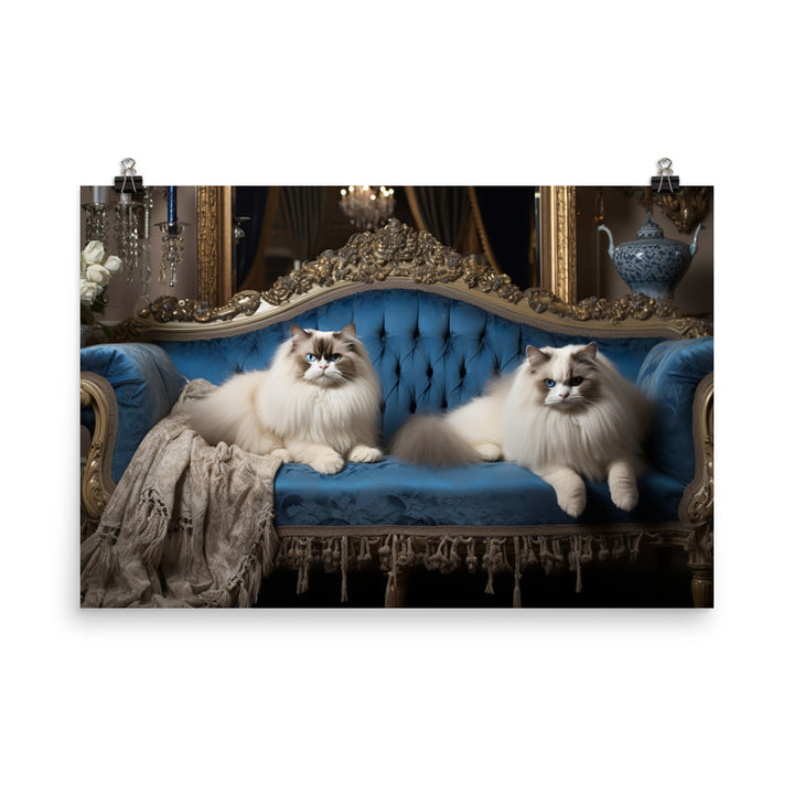 Ragdoll Photo paper poster - PosterfyAI.com
