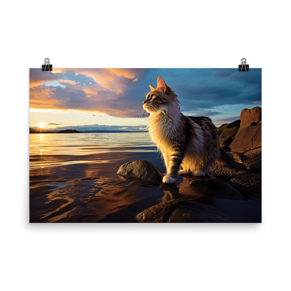 Manx Photo paper poster - PosterfyAI.com