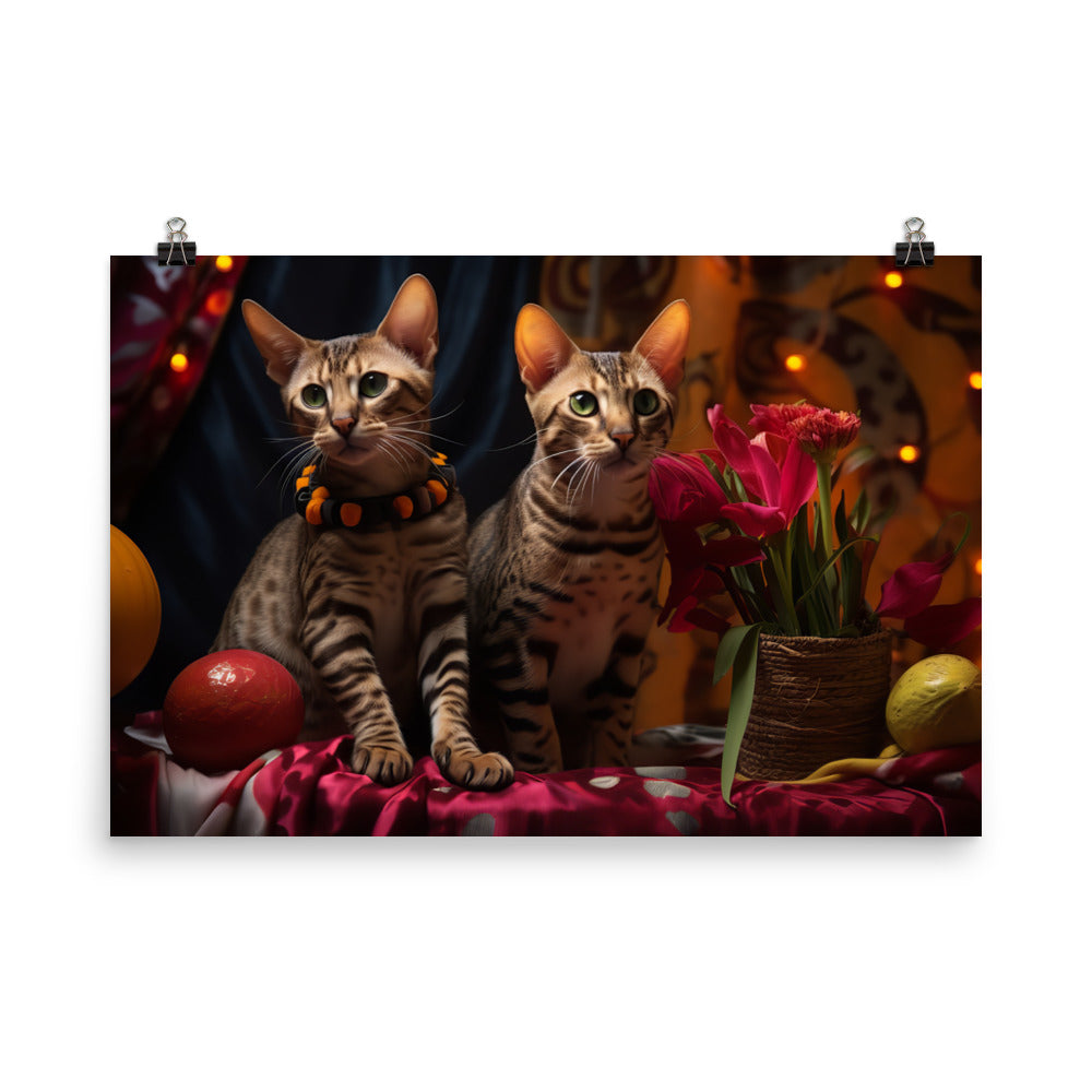 Ocicat Photo paper poster - PosterfyAI.com