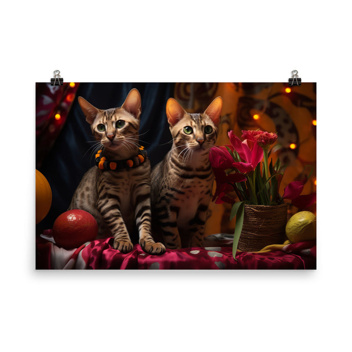 Ocicat Photo paper poster - PosterfyAI.com