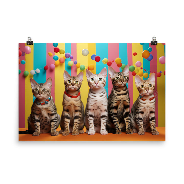 Ocicat Photo paper poster - PosterfyAI.com