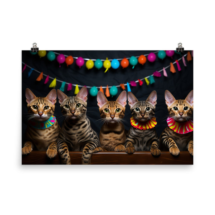 Ocicat Photo paper poster - PosterfyAI.com