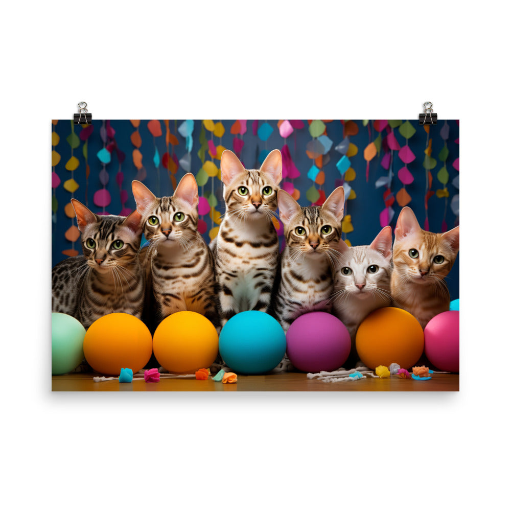 Ocicat Photo paper poster - PosterfyAI.com