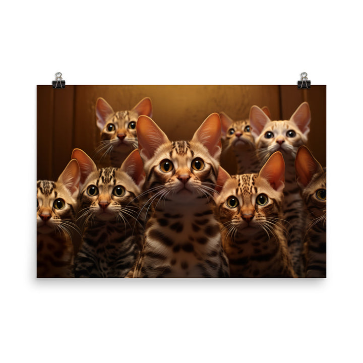 Ocicat Photo paper poster - PosterfyAI.com