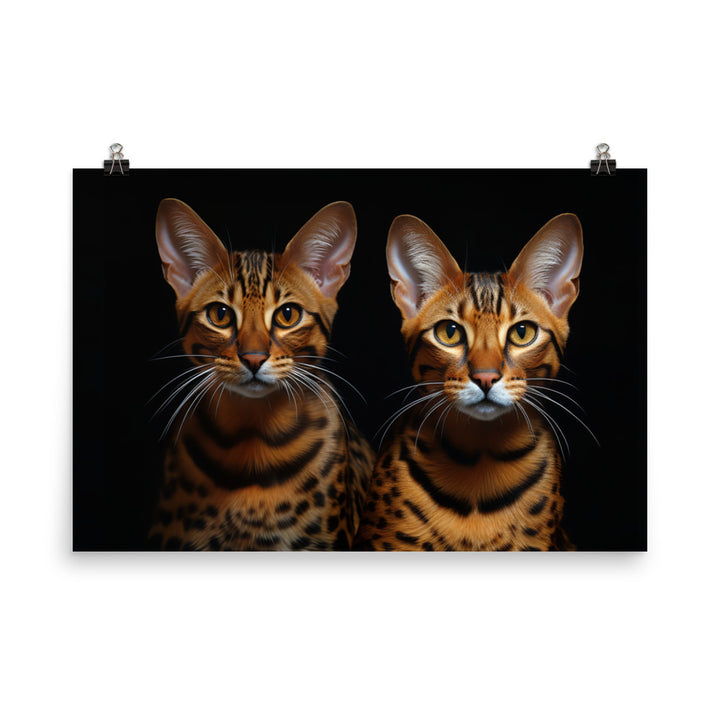 Ocicat Photo paper poster - PosterfyAI.com
