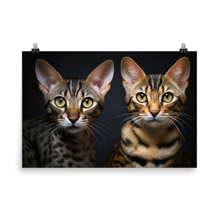 Ocicat Photo paper poster - PosterfyAI.com