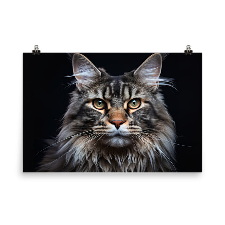 Maine Coon Photo paper poster - PosterfyAI.com