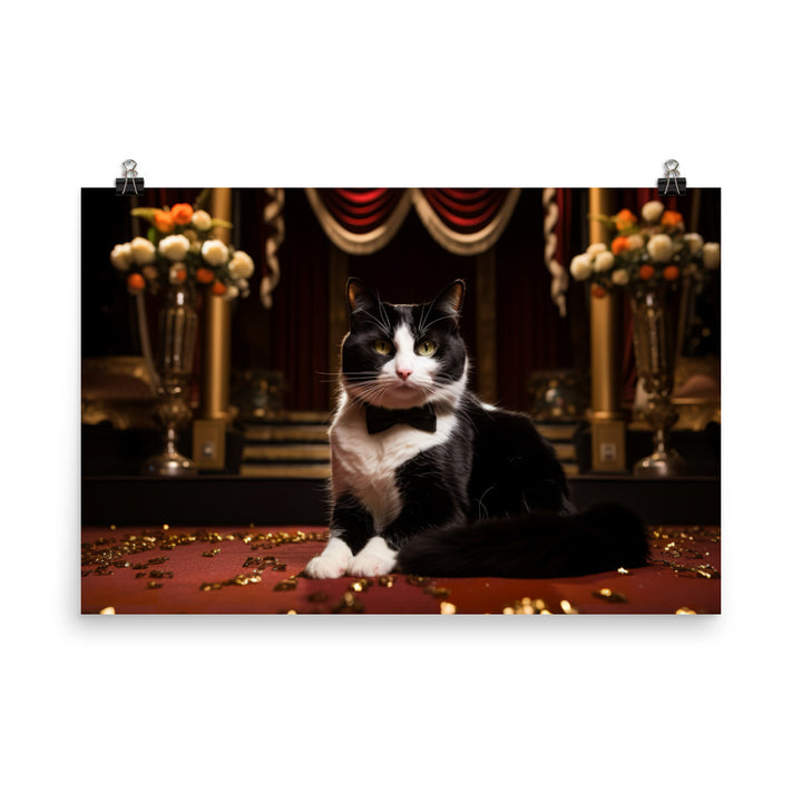 Japanese Bobtail Photo paper poster - PosterfyAI.com