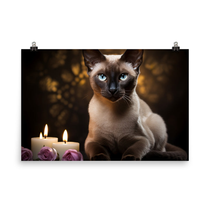 Tonkinese Photo paper poster - PosterfyAI.com