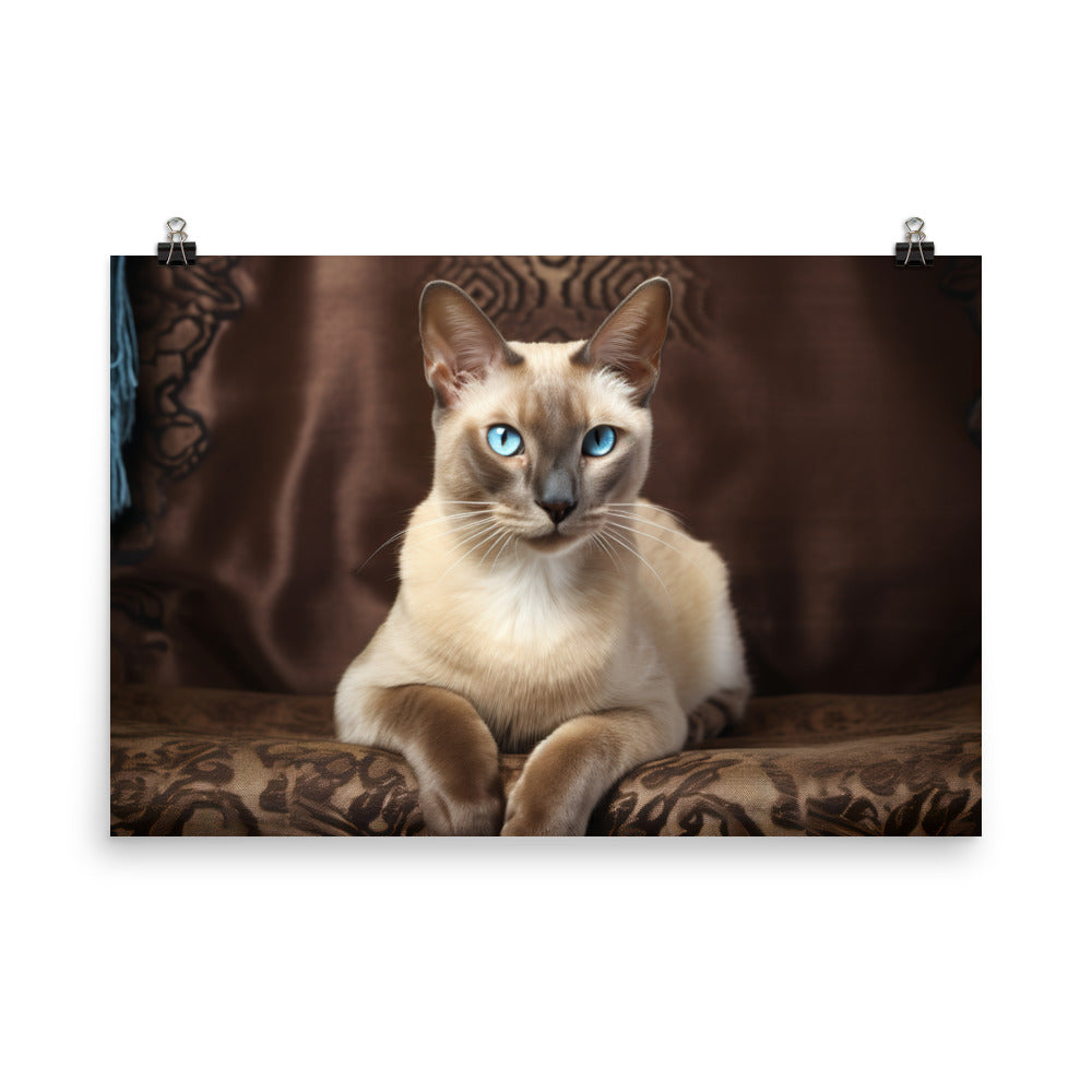 Tonkinese Photo paper poster - PosterfyAI.com