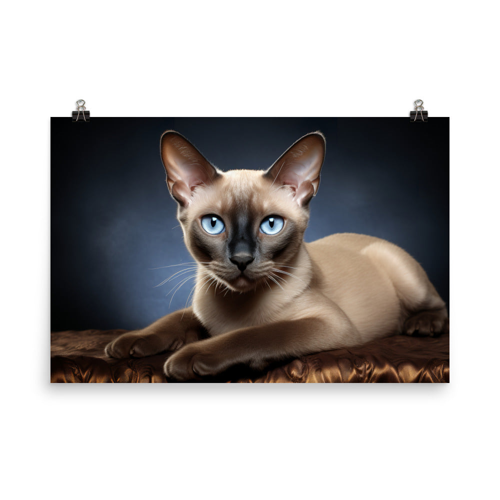Tonkinese Photo paper poster - PosterfyAI.com