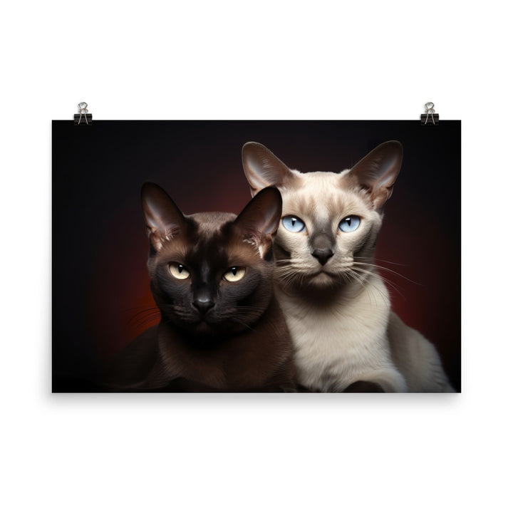 Tonkinese Photo paper poster - PosterfyAI.com