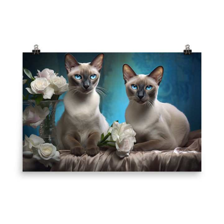 Tonkinese Photo paper poster - PosterfyAI.com