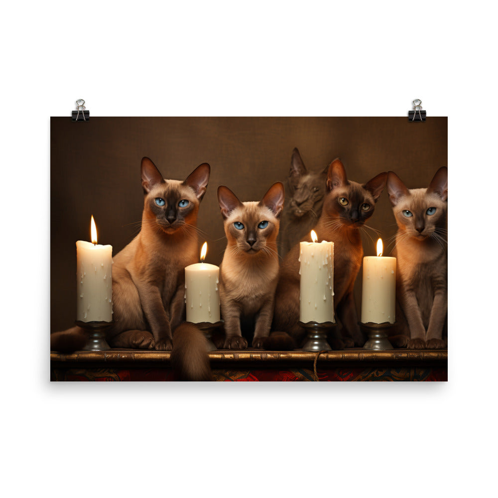 Tonkinese Photo paper poster - PosterfyAI.com