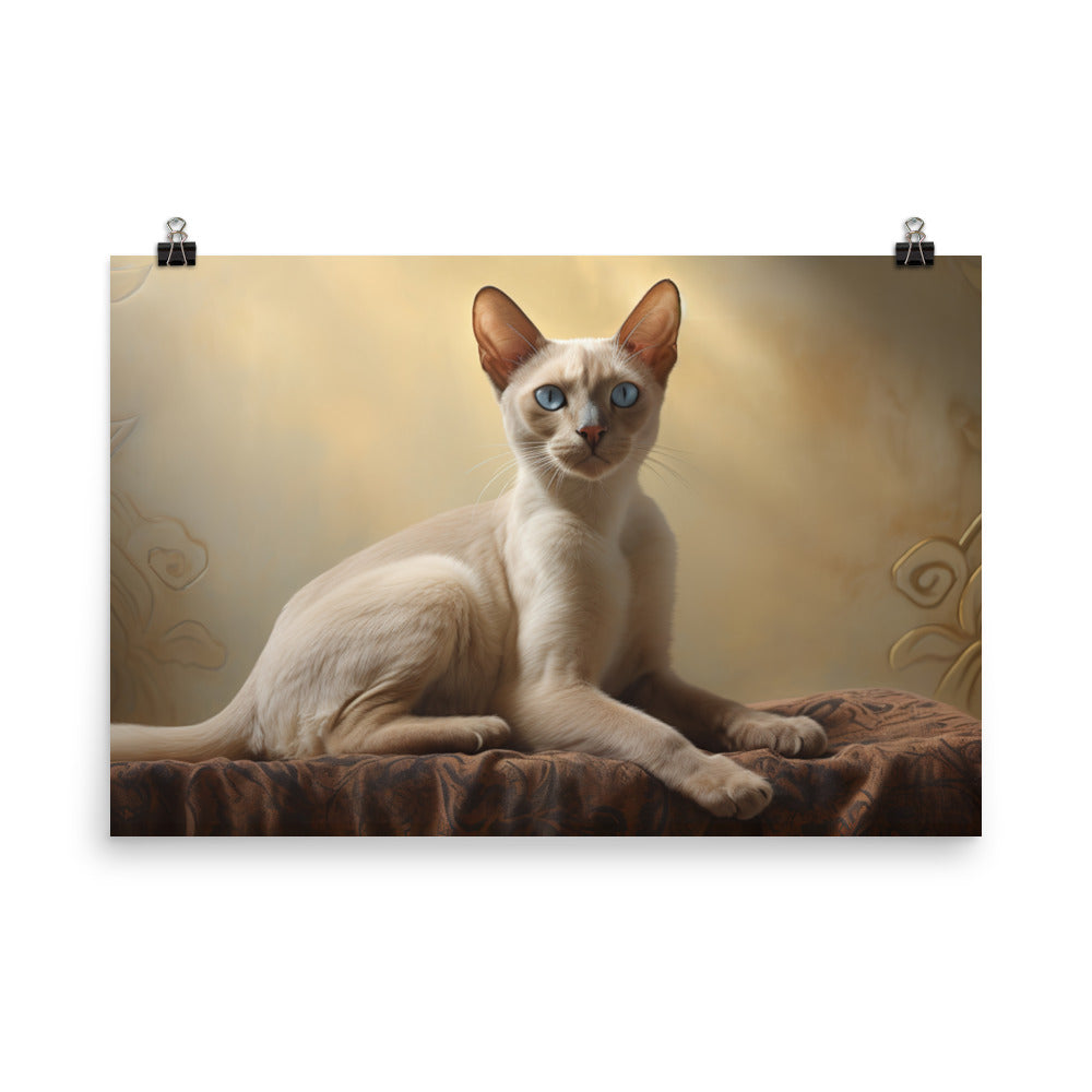 Tonkinese Photo paper poster - PosterfyAI.com