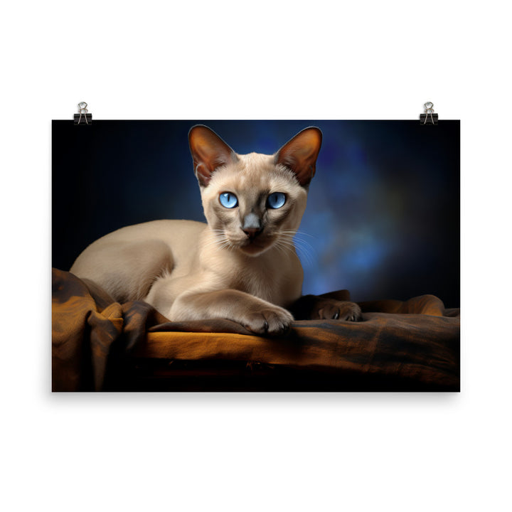 Tonkinese Photo paper poster - PosterfyAI.com