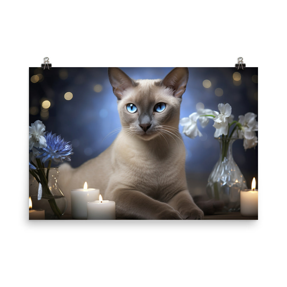 Tonkinese Photo paper poster - PosterfyAI.com