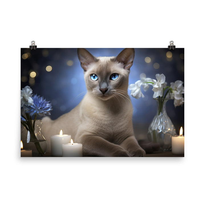 Tonkinese Photo paper poster - PosterfyAI.com