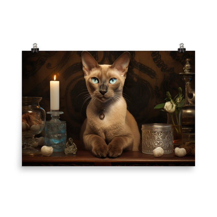 Tonkinese Photo paper poster - PosterfyAI.com