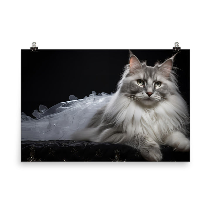 Norwegian Forest Photo paper poster - PosterfyAI.com