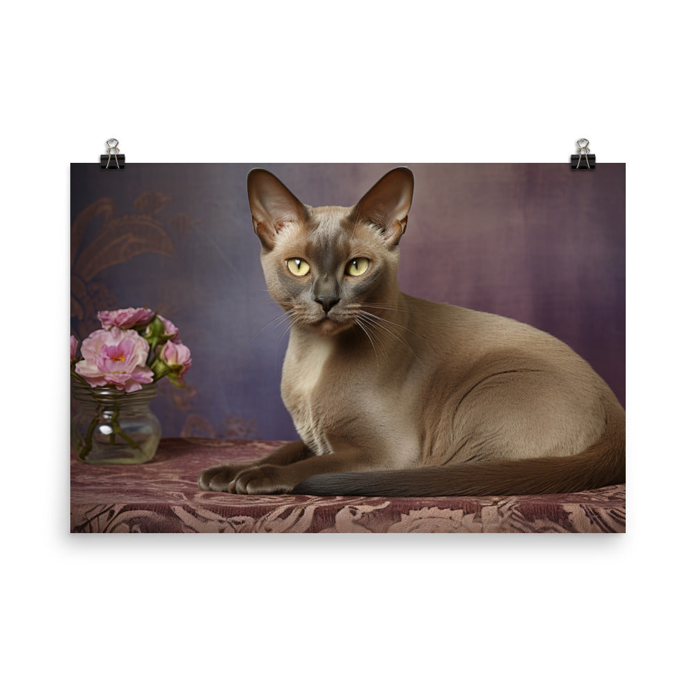 Burmese Photo paper poster - PosterfyAI.com
