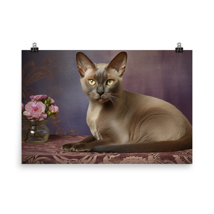 Burmese Photo paper poster - PosterfyAI.com