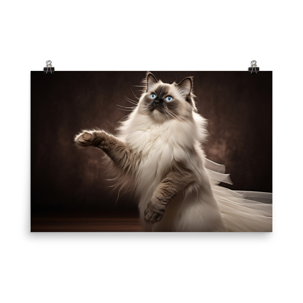 Birman Photo paper poster - PosterfyAI.com