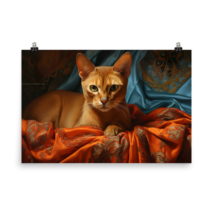 Abyssinian Photo paper poster - PosterfyAI.com