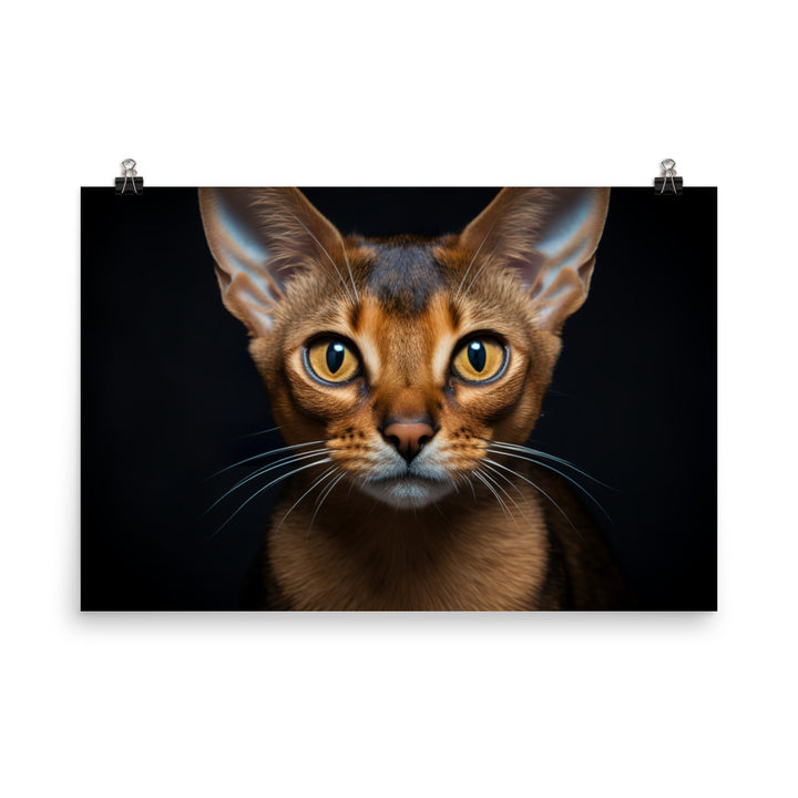 Abyssinian Photo paper poster - PosterfyAI.com