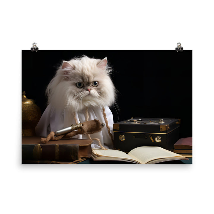 Persian Student Photo paper poster - PosterfyAI.com