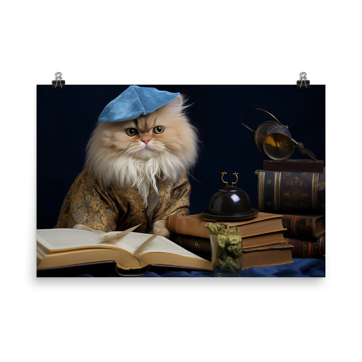 Persian Student Photo paper poster - PosterfyAI.com