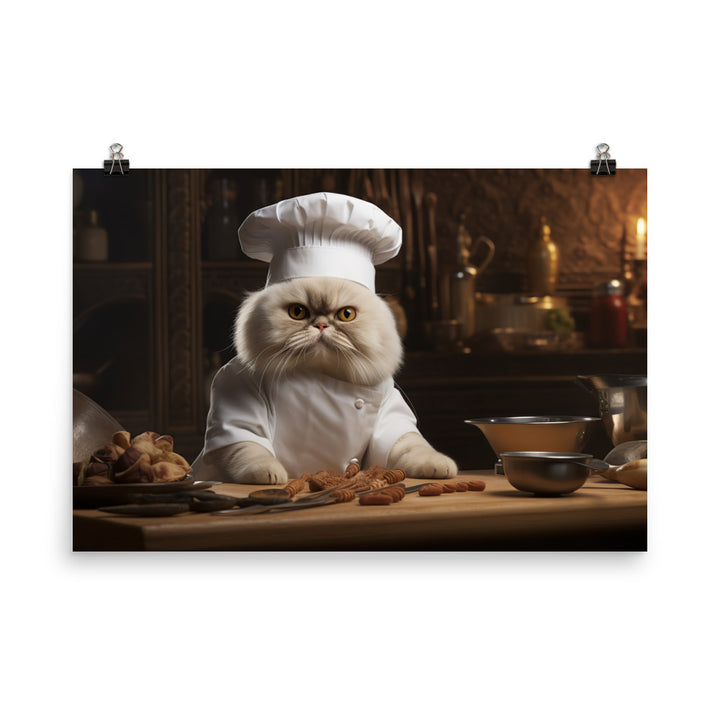 Persian Chef Photo paper poster - PosterfyAI.com