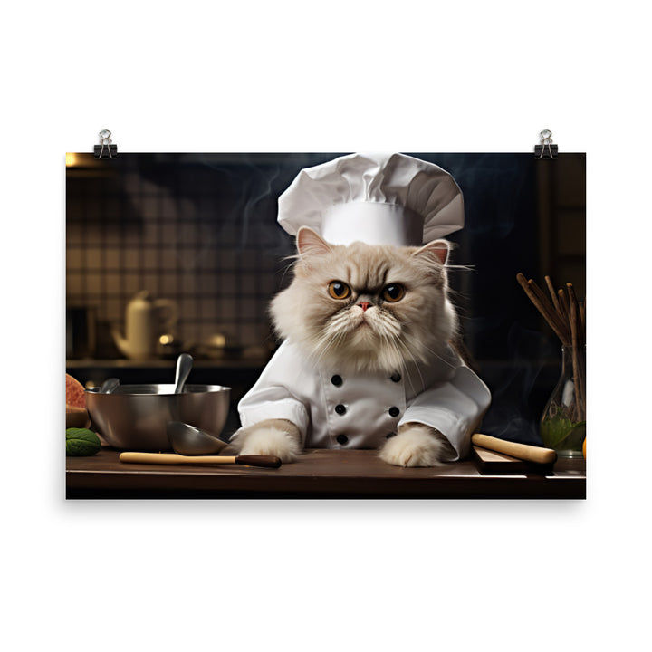 Persian Chef Photo paper poster - PosterfyAI.com