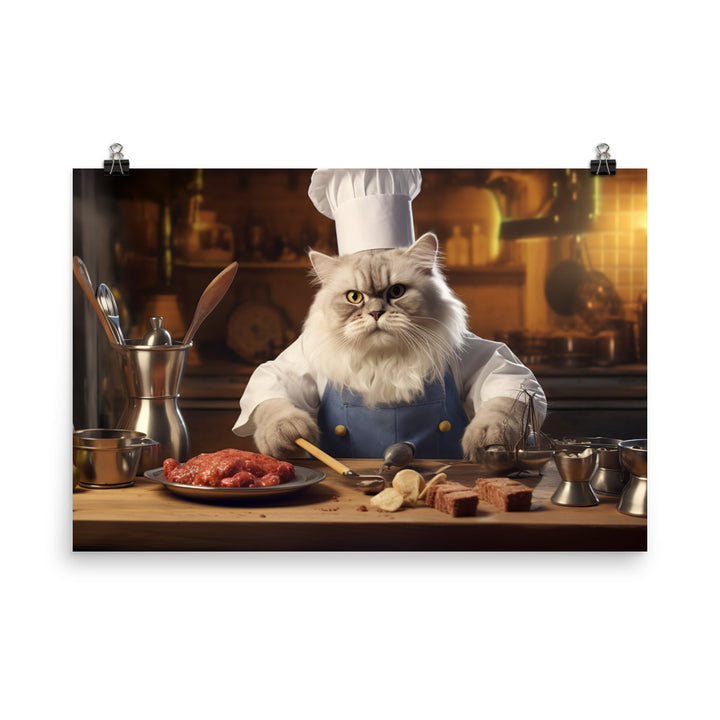 Persian Chef Photo paper poster - PosterfyAI.com