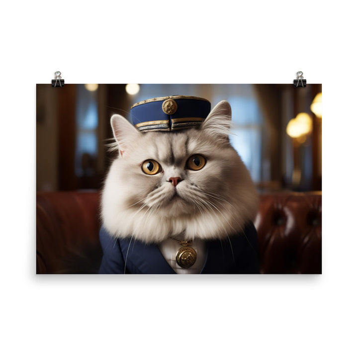 Persian Cabin Crew Photo paper poster - PosterfyAI.com