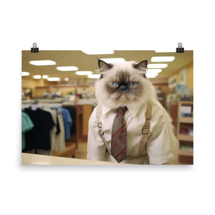 Himalayan Sales Consultant Photo paper poster - PosterfyAI.com
