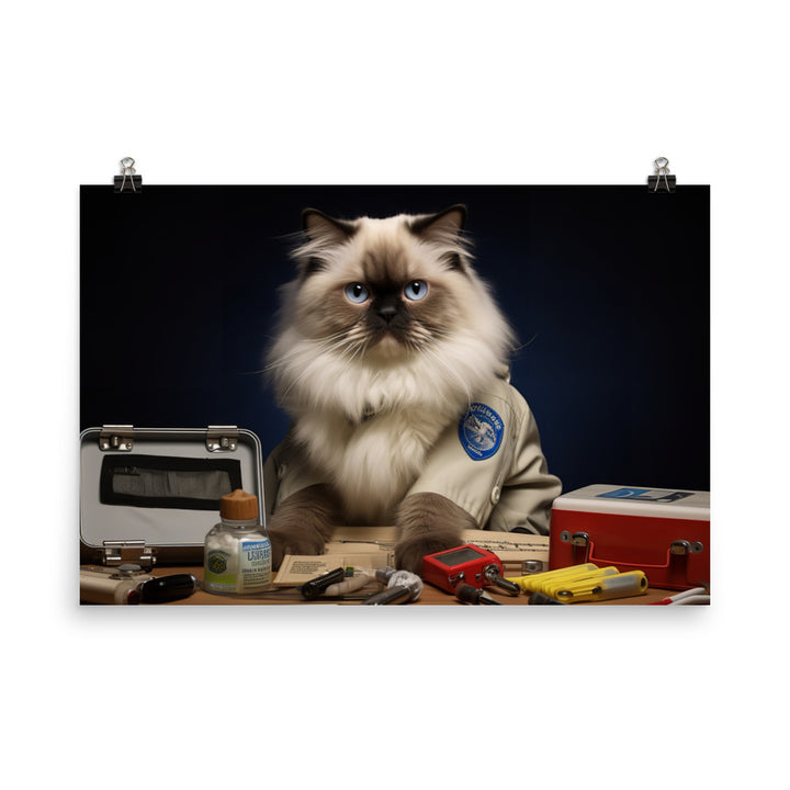 Himalayan Paramedic Photo paper poster - PosterfyAI.com