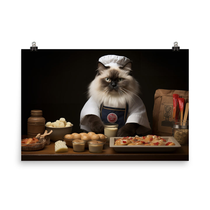 Himalayan Fast Food Crew Photo paper poster - PosterfyAI.com