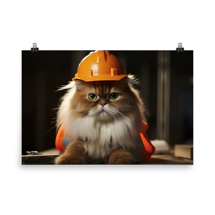 Himalayan Contractor Photo paper poster - PosterfyAI.com