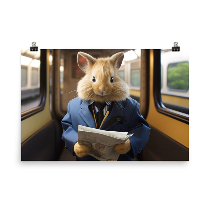 Lionhead Transit Operator Photo paper poster - PosterfyAI.com
